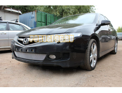 Защита радиатора Honda Accord VII (рестайлинг) 2006-2008 chrome