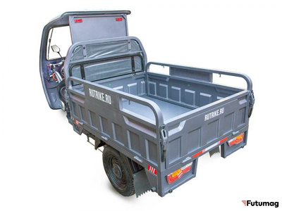 Грузовой электротрицикл Rutrike Глобус 1500 60V1000W серый