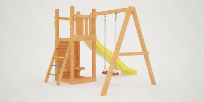 детская площадка савушка мастер 6 с качелями фото, сибирь-дети фото, савушка фото, савушка мастер 6,