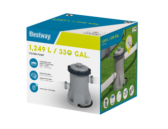 Картриджный фильтр-насос Bestway 58381 (1249 л/час)