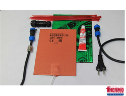 Подогрев масла в баке до 100л / в картере до 25л на 220В предпусковой (400Вт, терм.180)