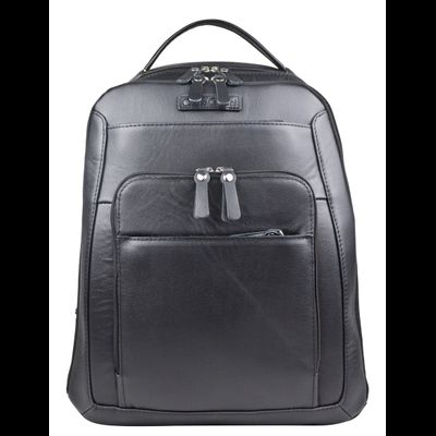 Кожаный рюкзак Monfestino black (арт. 3034-91)