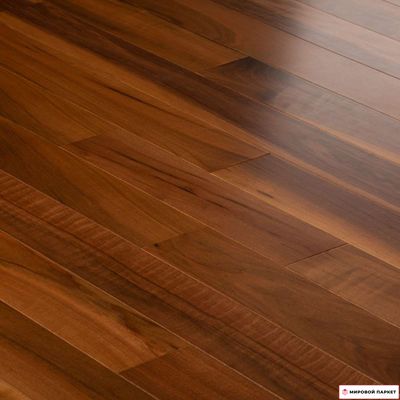 Инженерная доска Lab Arte Click Орех Американский Прайм 130 мм 1-полосная с фаской лак замок толщина 14 мм 1 м2