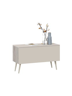 Тумба для теле- и радиоаппаратуры «Порто» с опорами - СМ-393.03.012