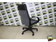 Кресло Кр58 ТГ ПЛАСТ С1(ткань серая)/ЭКО1 (экокожа черная)