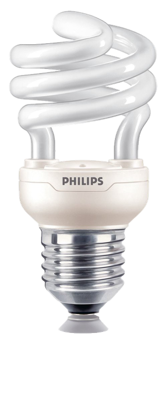 Энергосберегающая лампа Philips Tornado Esaver 8yr 12w 827 E27