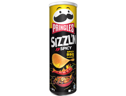 Чипсы Pringles Flame Spicy BBQ Flavor 180гр