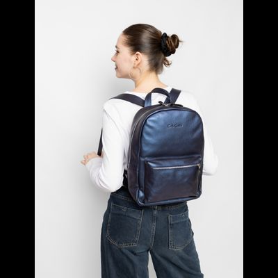 Женский кожаный рюкзак Albiate Premium indigo (арт. 
3103-56)