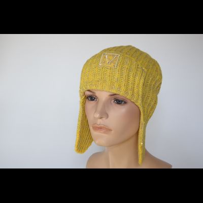 Шапка ушанка Vizio 1106 UO желтая