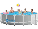 Каркасный бассейн INTEX Prism Frame (круг) 4.57 х 1.22 м ; артикул 26726