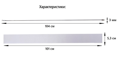 Ремкомплект на запаиватель пакетов FS-1000H (2шт)