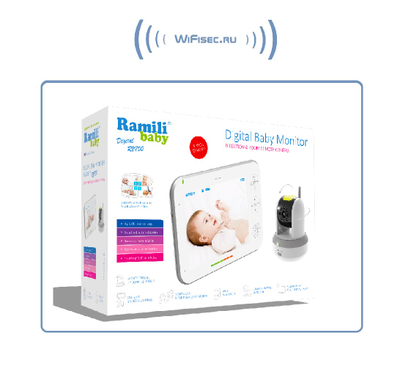 Видеоняня с моторизированной видеокамерой Ramili Baby  RV700