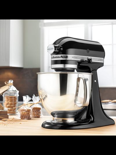 Планетарный Миксер KitchenAid ARTISAN 4.8л., черный, 5KSM185PSEOB