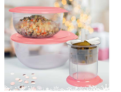 Набор севировочная коллекция  Tupperware (2 л, 1 л, деликатесница)