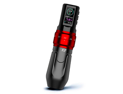 (УЦЕНКА) Беспроводная тату машинка EZ P3 Pro 6 Strokes Matte Red
