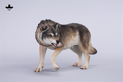 Дикий волк (серый) - Коллекционная фигурка 1/6 Direwolf Figurine (JXK242A) - JXK