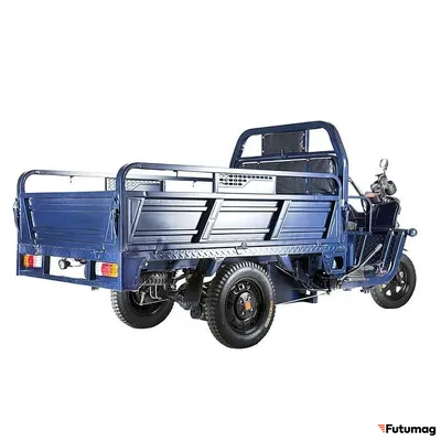 Грузовой электротрицикл Rutrike D4 1800 60V1200W серый