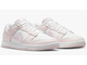 Nike SB Dunk Low Pink Paisley сбоку