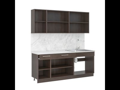 Кухня Маша 2,0 Венге/Крафт белый (ИЦ)