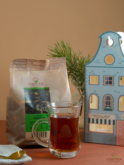 Набор "Голландский домик CHEFTEA" (чай 200г)