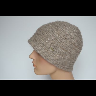 Vizio Италия 5342  Р шляпа клош бежевая