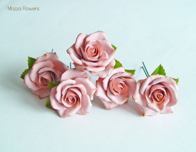 Шпильки "Пыльные розы".