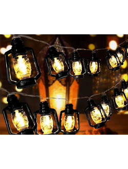 Гирлянда фонарики 5м.