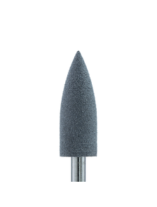Полир силикон-карбидный Конус, 6 мм, Грубый, 406, темно-серый