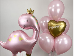 Сет из гелиевых шаров "Динозаврик"