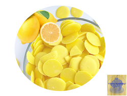 Глазурь желтая со вкусом лимона Шокомилк, 100 гр