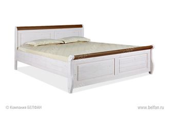 Кровать двуспальная Мальта-М 160 (без ящиков), Belfan