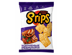 Чипсы из лаваша "Prips" Со вкусом "Копченые ребрышки" 80гр