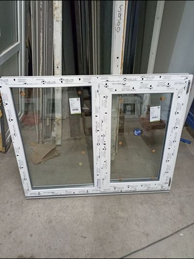 011-Ширина-1300 высота 1200. Профиль Melke 60 , 32 стеклопакет,ПОВОРТНО - ОТКИДНОЕ (ПРАВОЕ) перепроверить м0