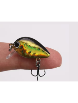 Воблер SeaskyFishing NANO 25мм/ 1,8г/ 0-0,3м/ ЦВЕТ 03 (уп-ка пакет)