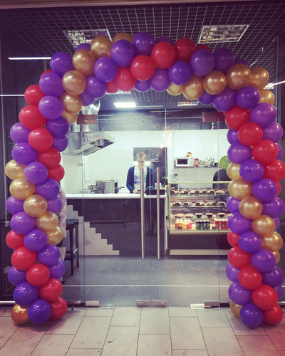 Арка из шаров "Триколор"