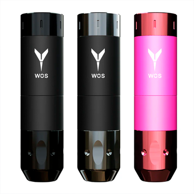 Беспроводная тату машинка WOS E70 Pro Adjustable Stroke 3.0-5.0mm Black