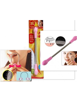 УСТРОЙСТВО ДЛЯ УДАЛЕНИЯ ВОЛОС НА ЛИЦЕ ПРУЖИНКА