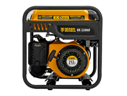 Генератор инверторный Denzel GK-2200iF, 2,2 кВт, 230 В, ручной старт 94707
