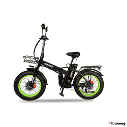 Электровелосипед Minako F10 Dual салатовый