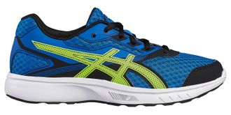 Кроссовки ASICS STORMER GS синий/желтый/черный  C724N-4507  (Размеры: 7)