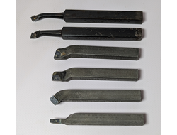 Набор резцов по металлу 12х12 мм Т15К6 из 6 шт