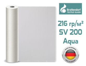 Стеклохолст Brattendorf SV 200 Aqua плотность 216 гр/м2 1*50м