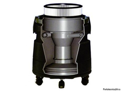 Строительный пылесос  TORNADO 504 JUSTO Inox с системой Циклон