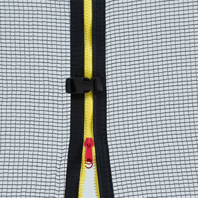 Батут DFC Trampoline Fitness с сеткой 14ft (синяя)