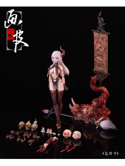 Фигурка 1/12 Хуа Ся Шен Гуй Хуа Пи (Hua Xia Shen Gui Hua Pi)