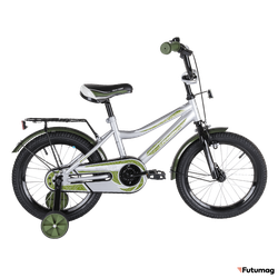 Велосипед TechTeam Canyon 14 серо-зеленый