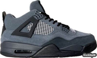 NIKE-AIR-JORDAN-4-GREY-BLACK-С-МЕХОМ (40-45)