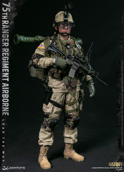 Американский десантник - КОЛЛЕКЦИОННАЯ ФИГУРКА 1/6 75th RANGER REGIMENT AIRBORNE (78094) - DAMTOYS