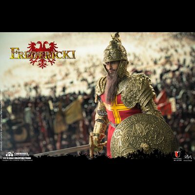Император Фридрих I Барбаросса (эксклюзивная медная версия) - КОЛЛЕКЦИОННАЯ ФИГУРКА 1/6 SERIES OF EMPIRES - FRIEDRICH I (EXCLUSIVE COPPER VERSION) (SE108) - COOMODEL