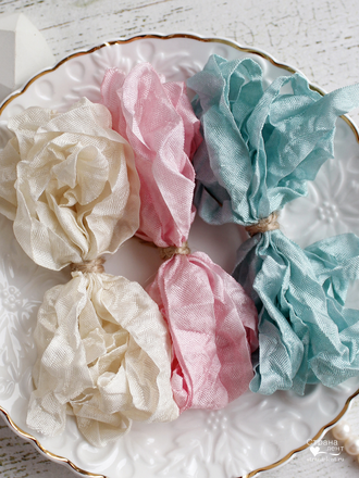 Шебби ленты: набор Shabby classic в интернет магазине "Страна лент" крупный план